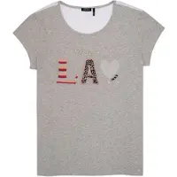 Ikks T-Shirt mangas curtas ZOKO criancas - Cinza - 6 ans