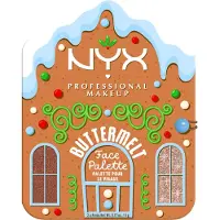 Nyx Gingerbaddie Land Buttermelt — palette illuminanti e blush tono Deep