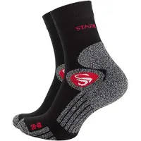 Stark Soul Meias acinzentado / vermelho / preto / branco