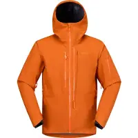 Norrøna - Casacos ski - Lofoten Gore-Tex Pro Jacket M Gold Flame para Homem - Tamanho L - Laranja