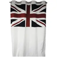 DecoByZorlu Cortinados Britannia - Branco - 140x270 cm
