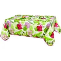 Habitable Toalha de mesa TROPIC - VERT - 140X200 CM - Verde - 140x200 cm