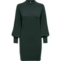 ONLY Vestido de malha 'ONLLABELLE' verde escuro