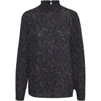 Kaffe Blusa 'tinna' marinho / castanho