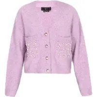 Faina Casaco de malha roxo