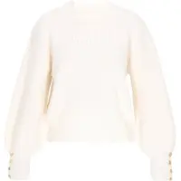 Dreimaster Klassik Pullover branco lã