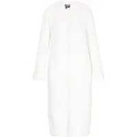 Dreimaster Sobretudo de malha offwhite