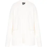 Dreimaster Casaco de malha 'Vintage' offwhite