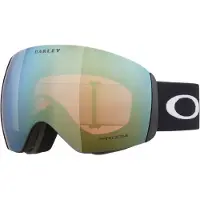 Oakley - Máscaras ski - Flight Deck L Matte Black Prizm Sage Gold para Unissexo - Preto
