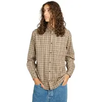 Element Camisa De Manga Comprida Button Down Flannel Regular Fit