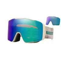 Oakley - Máscaras ski - Line Miner Pro M Jamie Anderson Signature Prizm Argon & Prizm Iced para Unissexo - Branco