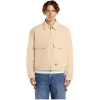 Dickies Jaquetas FORT SMITH TRUCKER JACKET WOOD ASH homens - Bege - EU S