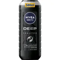Nivea Shampoo Per Capelli E Cuoio Capelluto Grassi Uomo Deep Shampoo 500 ml — Shampoo