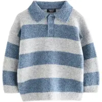 Next Pullover azul / branco