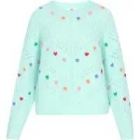 Mymo Pullover aqua / mistura de cores