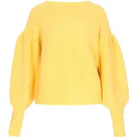 IZIA Pullover oversized amarelo