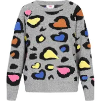 Mymo Pullover azul / amarelo / cinzento / laranja / rosa / preto