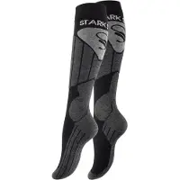 Stark Soul Meias de desporto cinzento / cinzento claro / preto / branco