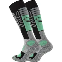 Stark Soul Meias de desporto acinzentado / menta / preto