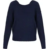 Dreimaster Klassik Pullover navy
