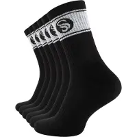Stark Soul Meias de desporto preto / branco