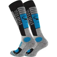 Stark Soul Meias de desporto azul / cinzento / preto