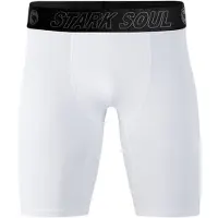 Stark Soul Calças de desporto preto / branco