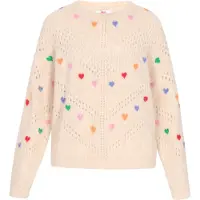 Mymo Pullover bege / mistura de cores