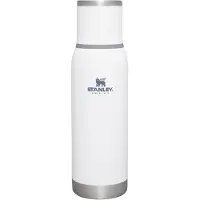 Stanley The Adventure To-Go Bottle 25oz, Frost 10-10818-048 garrafa térmica com bocal para servir e copo para beber, 750 ml