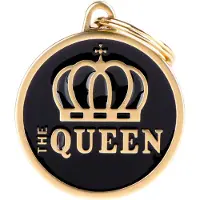 My Family Plaquinha Grande Para Pet ´the Queen´