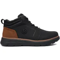 Bugatti Botas com atacadores castanho / preto