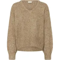 Kaffe Pullover 'Trina' castanho claro