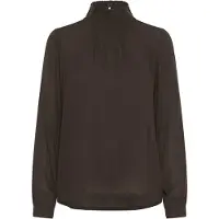 Kaffe Blusa castanho escuro