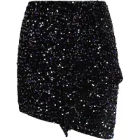 Faina Saia roxo / preto