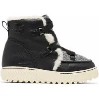 Sorel - Botas e botins mulher - Ona Ave Alpine Boot WP W Black Chalk para Mulher - Tamanho 8 US - Preto