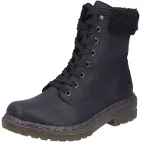 Rieker Botim com fivela preto