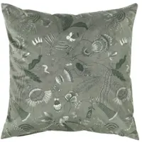 Broste Copenhagen Capas de Almofada BELL FLOWER - Verde - 50x50 cm