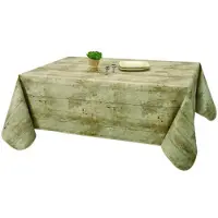 Habitable Toalha de mesa COTTAGE NATUREL - MARRON - 140X250 CM - Castanho - 140x250 cm