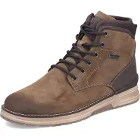 Rieker Botas com atacadores castanho / umbra