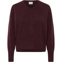 Kaffe Pullover 'KANiel' vermelho vinho