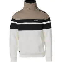 KOROSHI Pullover greige / preto / offwhite