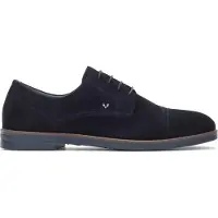 Martinelli para homem. 1604-2729X Sapatos blucher com atacadores em pele Douglas navy (39), Couro, Plano, Cordão, Casual, Marinho