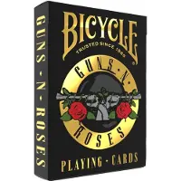 Bicycle Jogo De Cartas Guns N´ Roses