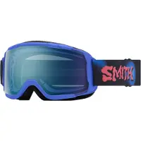 Smith - Máscaras ski - Grom Supernova Vibes Chromapop Everyday Blue Mirror para criança - Azul