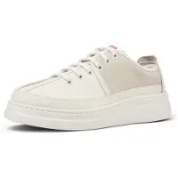 Camper Sapatilhas baixas 'Runner Up Twins' branco lã