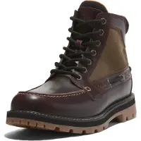 Timberland para homem. TB0A697HEIW1 Botas de couro Britton Road Mid pretas (43.5), Plano, Cordão, Casual, Sustentável