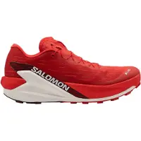 Salomon - Sapatilhas trail - S/Lab Pulsar 4 Fiery Red/Vanilla Ice para Unissexo - Tamanho 43 1/3 - Vermelho
