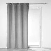 Douceur d'intérieur Cortinados VELOUNIGHT - Cinza - 135x260 cm