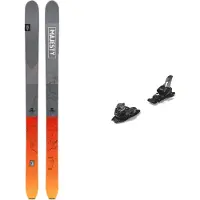 Majesty - Packs (skis + fixações) - Pack Havoc 100 Ti 2025 para Unissexo - Cinzento,Violeta