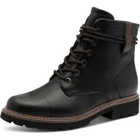 Tamaris Botim com fivela castanho escuro / preto
